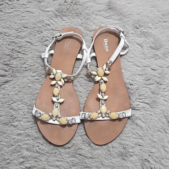 Dune London gem stones sandals - Picture 1 of 7